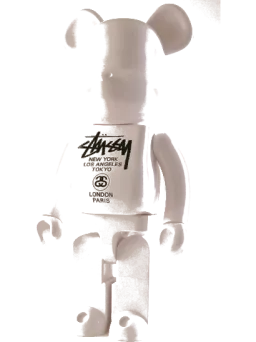 BE@RBRICK figure: Stussy World Tour Be@rbrick