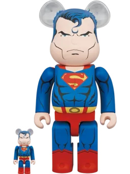 BE@RBRICK figure: SUPERMAN (BATMAN: HUSH Ver.)