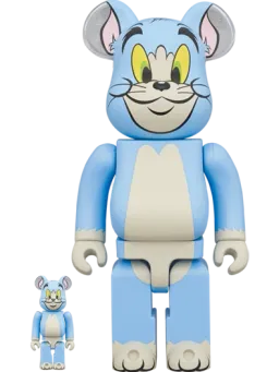 BE@RBRICK figure: TOM (Classic Color) & (TOM AND JERRY)