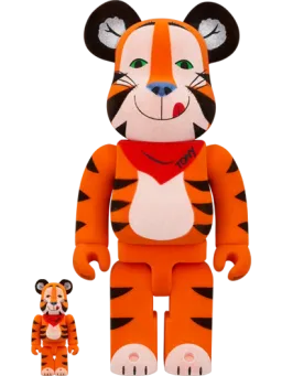 BE@RBRICK figure: TONY THE TIGER VINTAGE FLOCKY Ver.