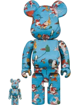 BE@RBRICK figure: Utagawa Kuniyoshi - Goldfish Bearbrick +