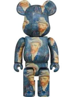 BE@RBRICK figure: Van Gogh Museum Self Portrait