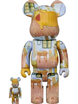 BE@RBRICK figure: × Van Gogh Museum Van Gogh "The Bedroom"