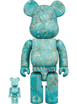 BE@RBRICK figure: × Van Gogh Museum(R) Van Gogh "Almond Blossom"