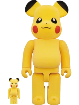 BE@RBRICK figure: ピカチュウ フロッキーVer.