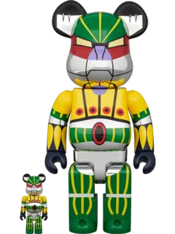 BE@RBRICK figure: 鋼鉄ジーグ メッキVer.