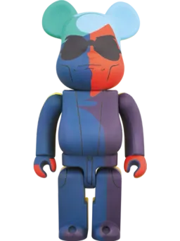 BE@RBRICK figure: Andy Warhol Silkscreen Ver.