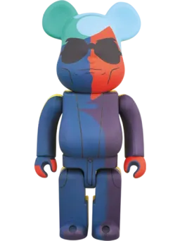 BE@RBRICK figure: Andy Warhol Silkscreen Ver.