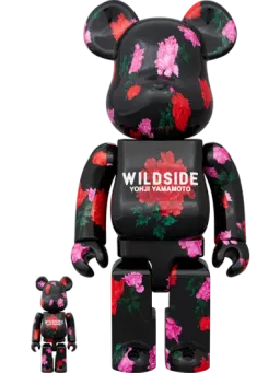 BE@RBRICK figure: WILDSIDE YOHJI YAMAMOTO 牡丹