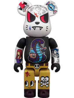 BE@RBRICK figure: World Wide Tour Be@rbrick Tokidoki
