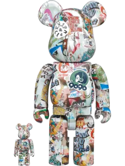 BE@RBRICK figure: x 9090 x S.H.I.P & Crew