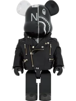 BE@RBRICK figure: x A Bathing Ape x Neighborhood