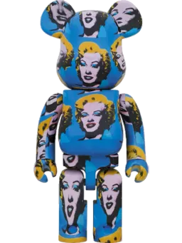 BE@RBRICK figure: x Andy Warhol x Marily Monroe