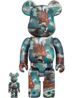 BE@RBRICK figure: x Boston Museum Claude Monet "La Japonaise"