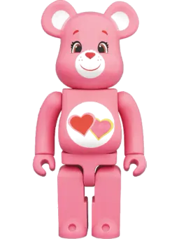 BE@RBRICK figure: x Care Bears Love-a-Lot Bear (TM)