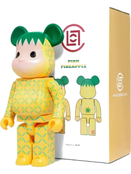 BE@RBRICK figure: x CLOT Summer Fruits Pink Pineapple
