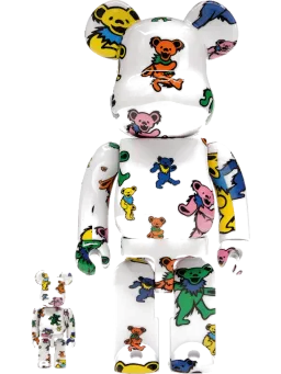 BE@RBRICK figure: x Grateful Dead (Dancing Bear)