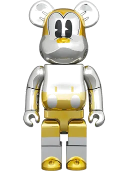 BE@RBRICK figure: x Hajime Sorayama x Disney Future Mickey (2G Exclusive)