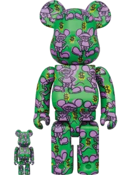 BE@RBRICK figure: x Keith Haring #11