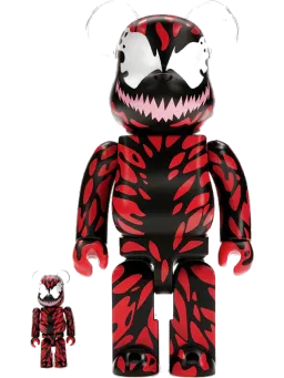 BE@RBRICK figure: x Marvel Carnage
