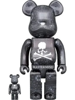 BE@RBRICK figure: x Mastermind World & Set Black Bandana