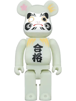 BE@RBRICK figure: x Medicom Daruma Pass Luminous