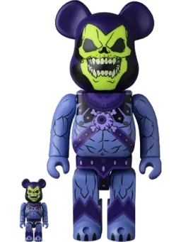 BE@RBRICK figure: x Mishka x Masters of The Universe Skeletor
