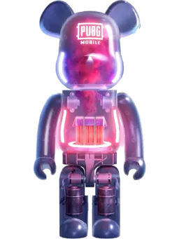 BE@RBRICK figure: x PUBG Mobile Air Drop