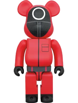 BE@RBRICK figure: x Squid Game Guard (Circle)