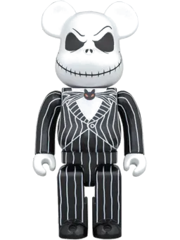 BE@RBRICK figure: x The Nightmare Before Christmas Jack Skellington Multi