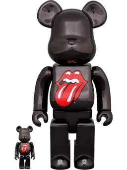 BE@RBRICK figure: x The Rolling Stones Lips & Tongue